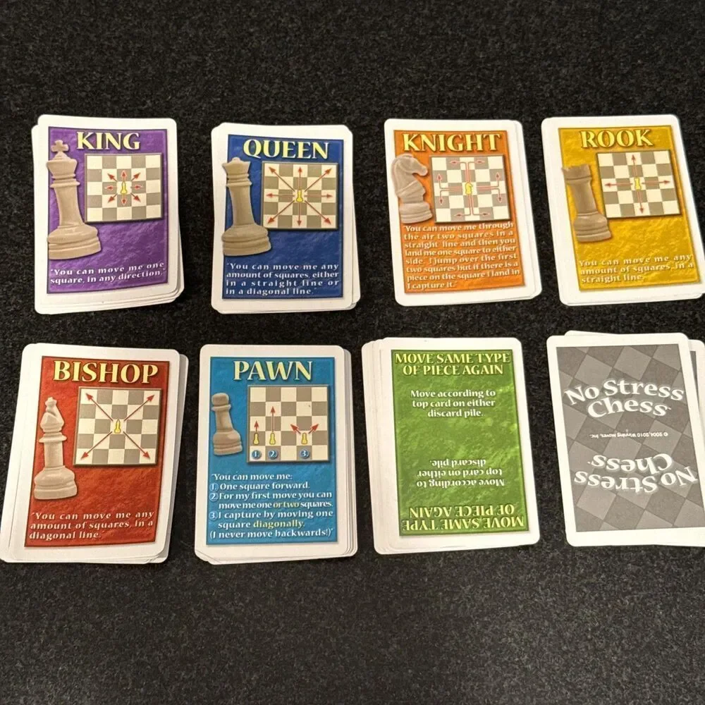 No Stress Chess Board Game by Winning Moves – Complete, Excellent Condition